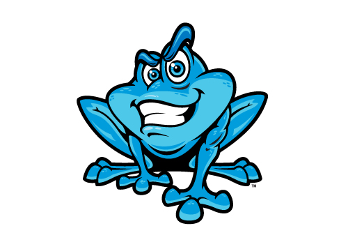La mascota de Blu Frog 2