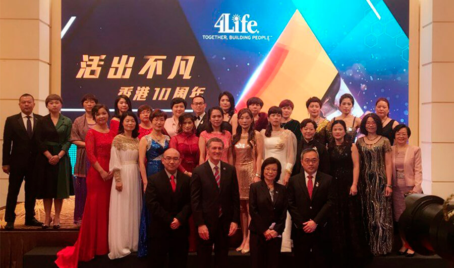 Empresas: 4Life en Hong Kong celebra 10 años de éxitos