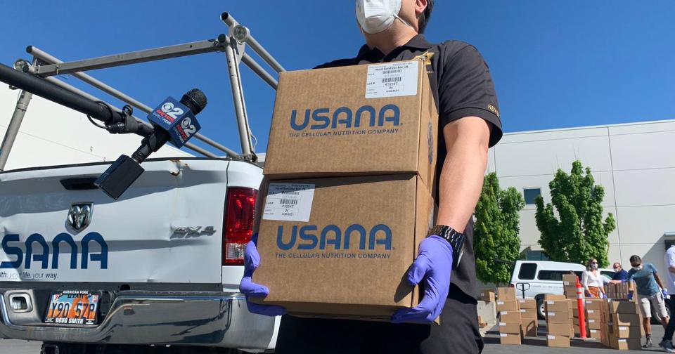 Empresas: USANA y Dynamic Blending fabrican desinfectante de manos para organizaciones en Utah