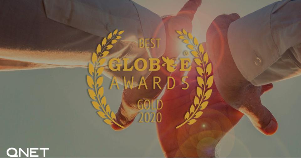 Actualidad: QNET gana el oro en la séptima edición anual de los Globee Awards 2020