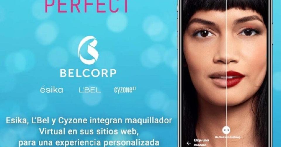 Empresas: Belcorp comienza el despliegue de tecnología de prueba virtual de Perfect Corp