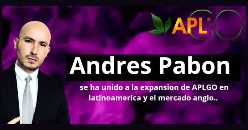 Actualidad: Andres Pabon se une a la enorme compañia APLGO