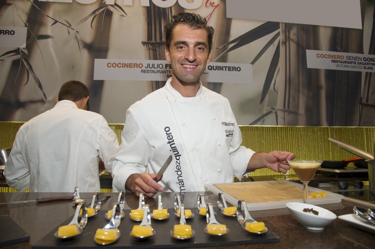 Julio-Fernández-Quintero, chef con una estrella michelín